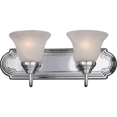 Maxim Lighting Essentials - 801x 2 - Light Vanity in  Polished Chrome