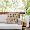 20"x20" Deny Designs Iveta Abolina Protea Bone Outdoor Throw Pillow: Abstract Design, Polyester, Square Shape - 2 of 4