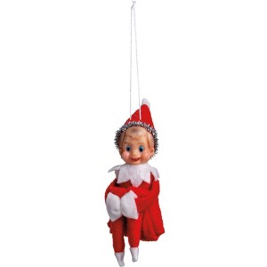 Primitives by Kathy Retro Vintage Style Elf Christmas Ornament 5 inches - 1 of 1