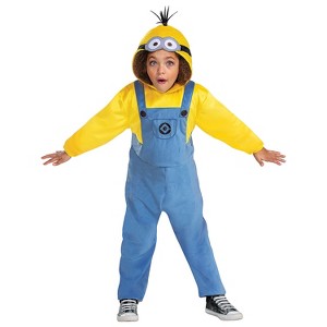 Disguise Kids' Minions Kevin Jumpsuit Costume - 1 of 2