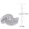 EVERLY JEWELRY | Sterling Silver 1/5 CT TW Diamond Vintage Bridal Set - 4 of 4