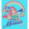 Girl's The Little Mermaid Ariel Actually I'm a Mermaid Crop T-Shirt - 2 of 3