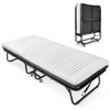 Sevobal Beds Folding Bed with Mattress Included Memory Foam, Portable Roll Away Adult Bed for Guest, Black, 75"*38"*16.8" - 3 of 4