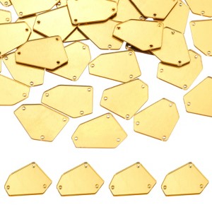 Unique Bargains DIY Sew on Acrylic Irregular Mirror for Evening Dresses Cloth 50 Pcs - 1 of 4