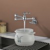 CLIHOME Plated Wall Mounted Kitchen Faucet, Foldable Pot Filler 1.8 GPM with Ceramic Cartridge - 3 of 4
