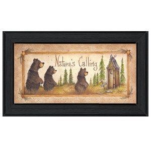 "Natures Calling" By Mary Ann June, Ready to Hang Framed Print, Black Frame - 1 of 1