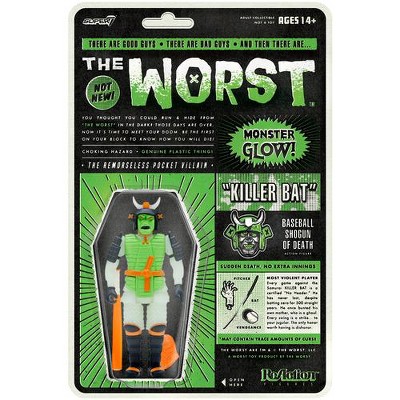 The Worst ReAction Figures Wave 3C - X-2 (Monster Glow) SDCC 22 – Super7