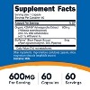 Nutricost KSM-66 Capsules (600 MG) (60 Capsules) - 2 of 4