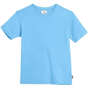 City Threads USA-Made Boys Organic Cotton Soft Jersey Short Sleeve Crew Tee - 1 of 4