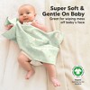 6pk Shea Baby Burp Cloths for Baby Boys and Girls, Organic Burping Cloths for Babies, Newborn - 4 of 4