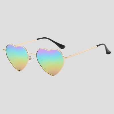 Anna-Kaci Women's Stylish Heart-Shaped Polarized Sunglasses UV400 Protection