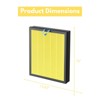 Nispira Vital 200S Pet Allegy 2-In-1 True HEPA Filter Replacement for Levoit Air Purifier Part Vital 200S-RF-PA LRF-V201-YUS, 2 Packs - 2 of 4