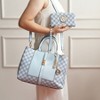 MKF Collection Yuliana Circular Print Satchel Bag with Wallet by Mia K - 3 of 4