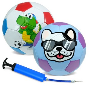 Xcello Sports S3 Soccer Ball TPU Assorted Animal Graphics with Pump (Pack of 2) - 1 of 4