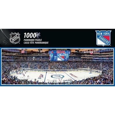 MasterPieces Sports Panoramic Puzzle - NHL New York Rangers Center View