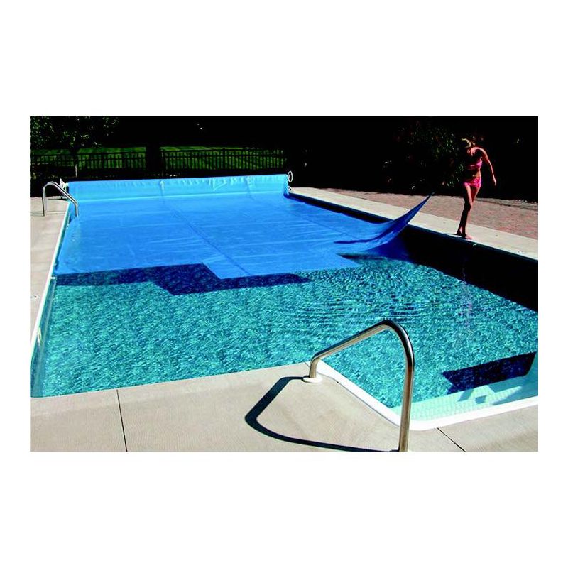 Bison Labs  30' Round Solstice Solar Blanket Swimming Pool Cover - Blue, 1 of 4