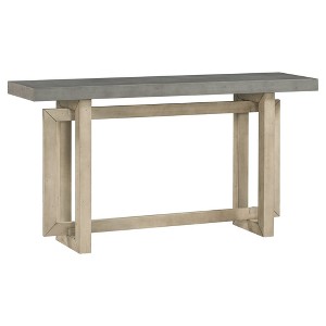 NicBex 59.1''Long Console Table Contemporary Wooden Minimalism Sofa Table behind Couch,Side Table for Entryway,Living Room - 1 of 4