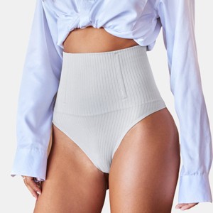 Women's Slate High-Rise Tummy Control Underwear Shapewear - Cupshe - 1 of 4