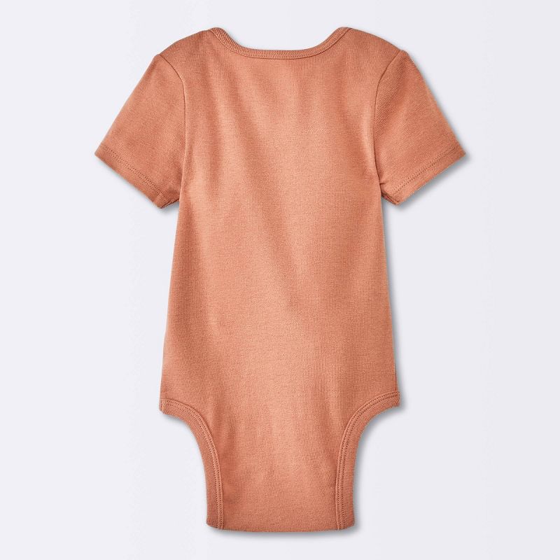 Baby Girls' 6pk Go & Grow Short Sleeve Cotton Bodysuit - Cloud Island™ Pink, 3 of 6