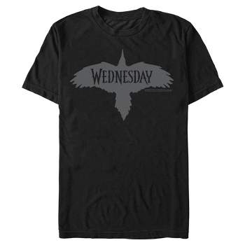 Men's Wednesday Raven Logo T-Shirt