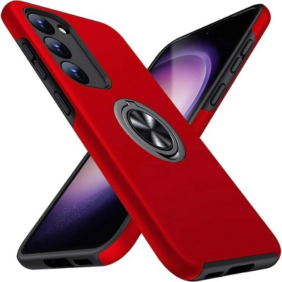 Entronix Case Compatible with Galaxy S25 Plus - 360º Circular Ring Gripstand