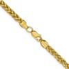 Black Bow Jewelry 4.6mm, 14k Yellow Gold Hollow Wheat Chain Necklace - 2 of 4