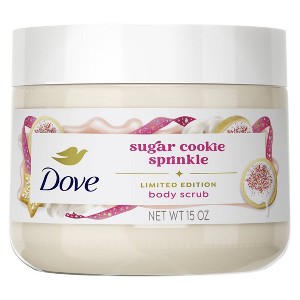 Dove Beauty Limited Edition Holiday Treat Body Scrub - Sugar Cookie Sprinkle - 15oz - 1 of 4