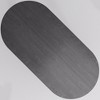 YOUNIKE 69.3" L Oval Dining Table Set for 4, Modern Kitchen Dinner Tables with Wood Top & Metal Base for Dining Room Kitchen Living Room - 4 of 4