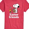 Men's - Peanuts - Easter Friends Short Sleeve Graphic T-Shirt - 2 of 4
