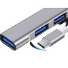 USB-C Type C to USB 3.0 4 Port Hub Splitter - 2 of 4
