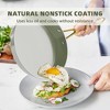 Itopfox Ceramic Cookware Set - Nonstick Pots and Pans With Kitchen Utensils, Non-Toxic, Induction Compatible, Dishwasher and Oven Safe - 3 of 4