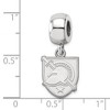 Black Bow Jewelry Sterling Silver U.S. Military Academy Black Knights NCAA Bead Charm - 3 of 4