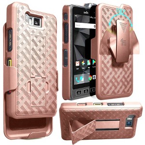 Nakedcellphone Combo for Sonim XP8 (XP8800) - Case with Stand and Belt Clip Holster - 1 of 4