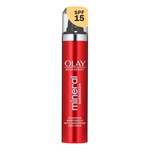 Olay Regenerist Mineral Sunscreen Hydrating Face Moisturizer - SPF 15 - 1.7 fl oz - image 1 of 4