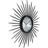 Dahlia Studios Castallia Black 28" Round Metal Sunburst Wall Clock - image 4 of 4