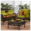 Kensington Garden 17"x44" Outdoor Bench Cushion - 3 of 4