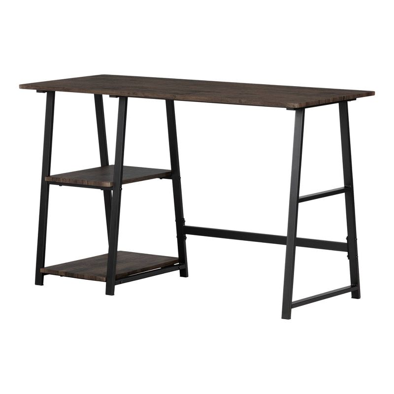 Evane Industrial Desk with Storage - South Shore, 1 of 7