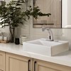 Aquaterior 5" Touchless Bathroom Faucet with Rectangle Vessel Sink Auto Sensor - 3 of 4