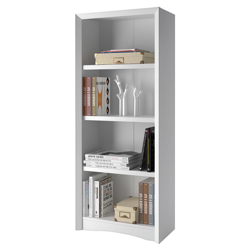 59" Adjustable 4 Shelf Quadra Bookcase - CorLiving , 3 of 7