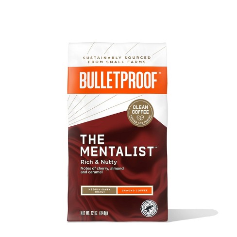 Bulletproof Mentalist Medium Dark Roast Ground Coffee -12oz : Target