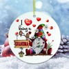 I Love Being a Grandma Gnome Christmas Ornament| OrnamentallyYou - 4 of 4