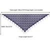 INSPIRE CHIC Shawls and Wraps for Evening Dresses Lace Mesh Fringe Scarves 1Pc - 3 of 4