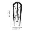 Unique Bargains U-shaped Hair Pin 3.94"x1.50" 1 Pc - 4 of 4