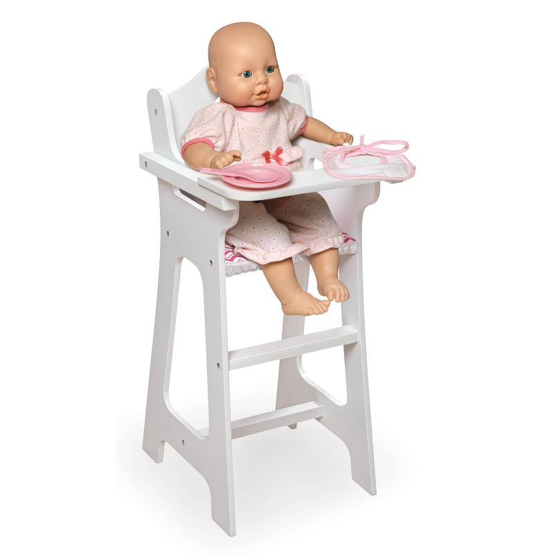 Badger Basket Doll High Chair with Accessories and Free Personalization Kit, 4 of 9