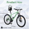RISOKEYS 26 Inch Mountain Bike with Front Suspension Dual Disc Brake 24 Speed Hardtail MTB All Terrain Mountain Bike for Teen Women Men - 3 of 4
