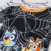 Boys' 4pc Bluey Long Sleeve Halloween Pajama Set - Orange/Black - 3 of 4
