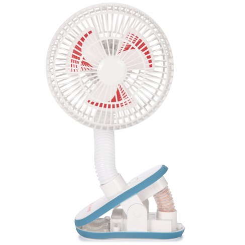 Clip on shop stroller fan target