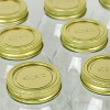 Superb Sealing Solutions Canning Jars with Lids and Bands, Pint Size Regular Mouth Clear Glass Mason Preserving Jars, USA Made, 12 Pack - 4 of 4