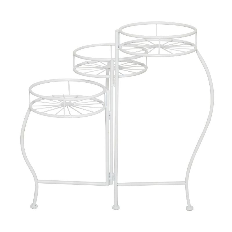 Transitional Metal Planter Stand - Olivia & May, 3 of 7