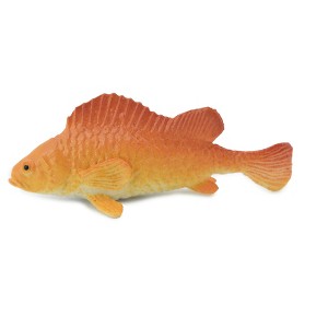 Collectible Wildlife Gifts | Red Snapper, Snapper's, Saltwater Fish, Rubber Fish, Hand Painted, Realistic, Model,  Toy, Gift,   2 1/2"   F1127 B163 - 1 of 4